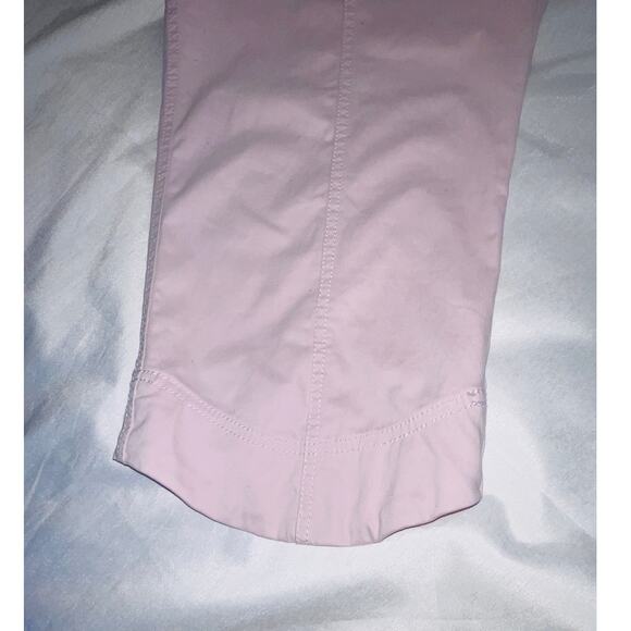 Vintage Blue Willi's Pink Capri Pants - Women's Size 42 (10 US) - With Stretch - Picture 3 of 11